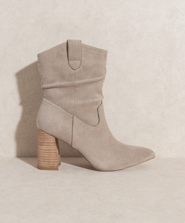 Oasis Society Mavis Western Mid-Calf Bootie| Bella Lucca Boutique