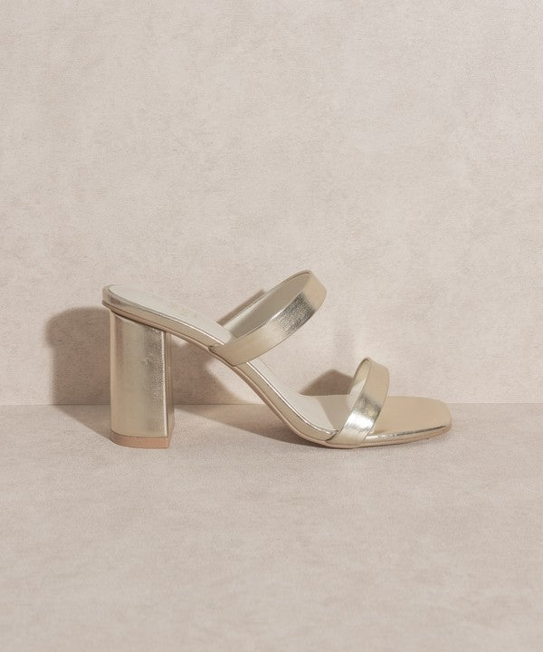 Oasis Society Khloe Modern Strappy Heel| Bella Lucca Boutique