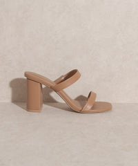 Oasis Society Khloe Modern Strappy Heel| Bella Lucca Boutique