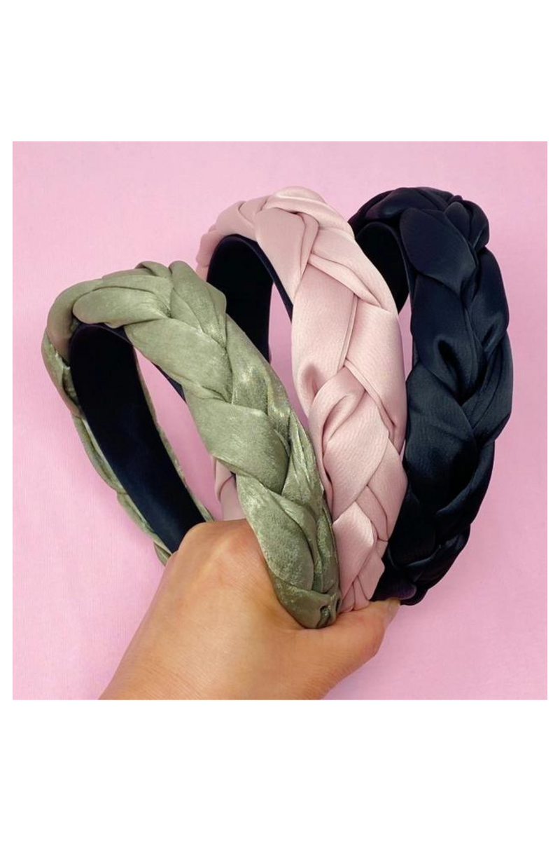 Satin Braid Headband | Bella Lucca Boutique