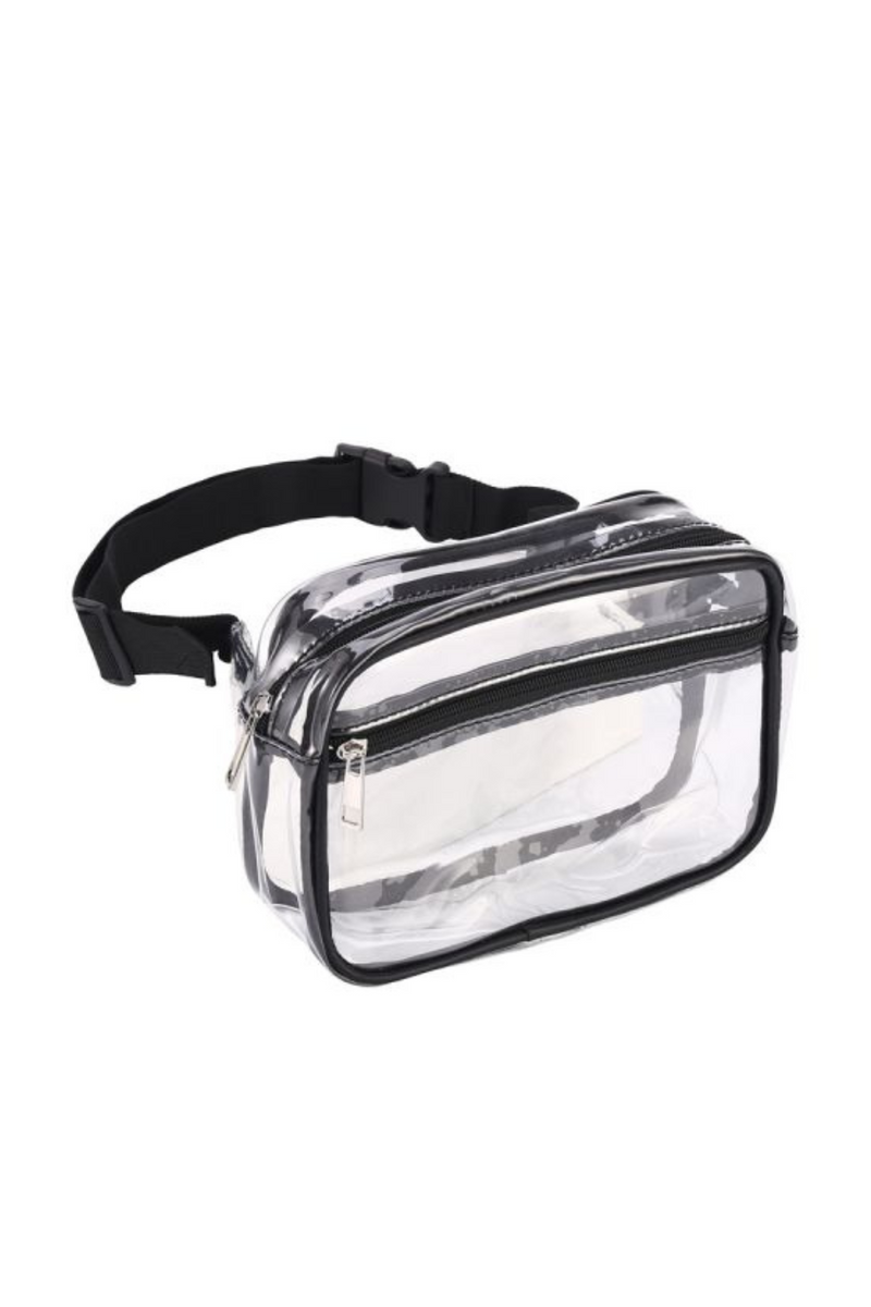 Stadium Approved Clear Fanny Pack Belt Bag | Bella Lucca Boutique