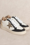 90s Retro Sneakers Gold Rhinestone Star | Bella Lucca Boutique