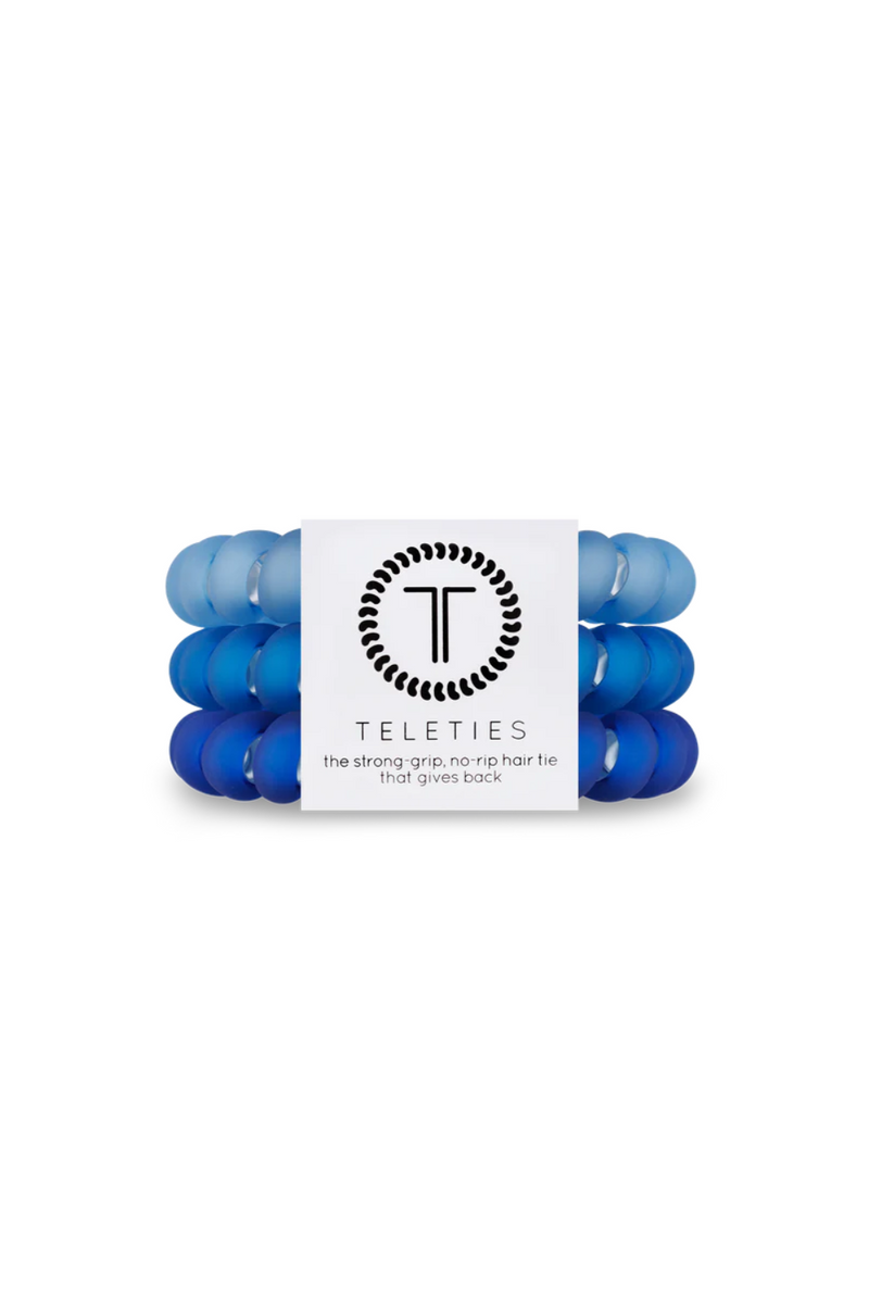 Cobalt Teleties Hair Ties | Bella Lucca Boutique