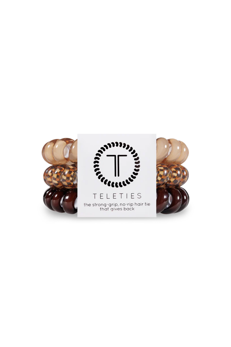 Cold Brew Teleties Hair Ties | Bella Lucca Boutique