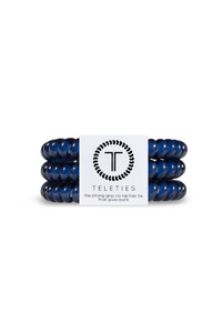 Nantucket Navy Teleties Hair Tie | Bella Lucca Boutique