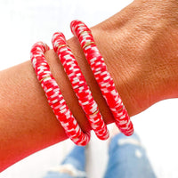 Candy Cane Heishi Bracelet | Bella Lucca Boutique