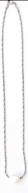 PETITE ROPE CHAIN SILVER | MINI PEARL