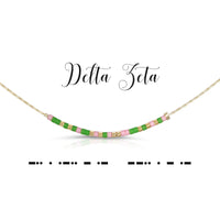 MORSE CODE SORORITY COLLECTION | DELTA ZETA