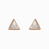 Pura Vida Gemstone Triangle Stud