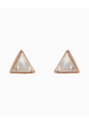 Pura Vida Moonstone Studs | Bella Lucca Boutique