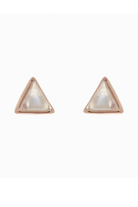 Pura Vida Moonstone Studs | Bella Lucca Boutique