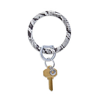 O-venture Big O® Silicone Prints Key Ring Collection | Tuxedo Snakeskin | Bella Lucca Boutique