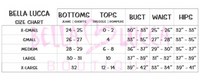 Bella Lucca Boutique Size Guide