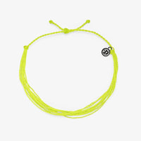 Pura Vida Neon Yellow Anklet | Bella Lucca Boutique