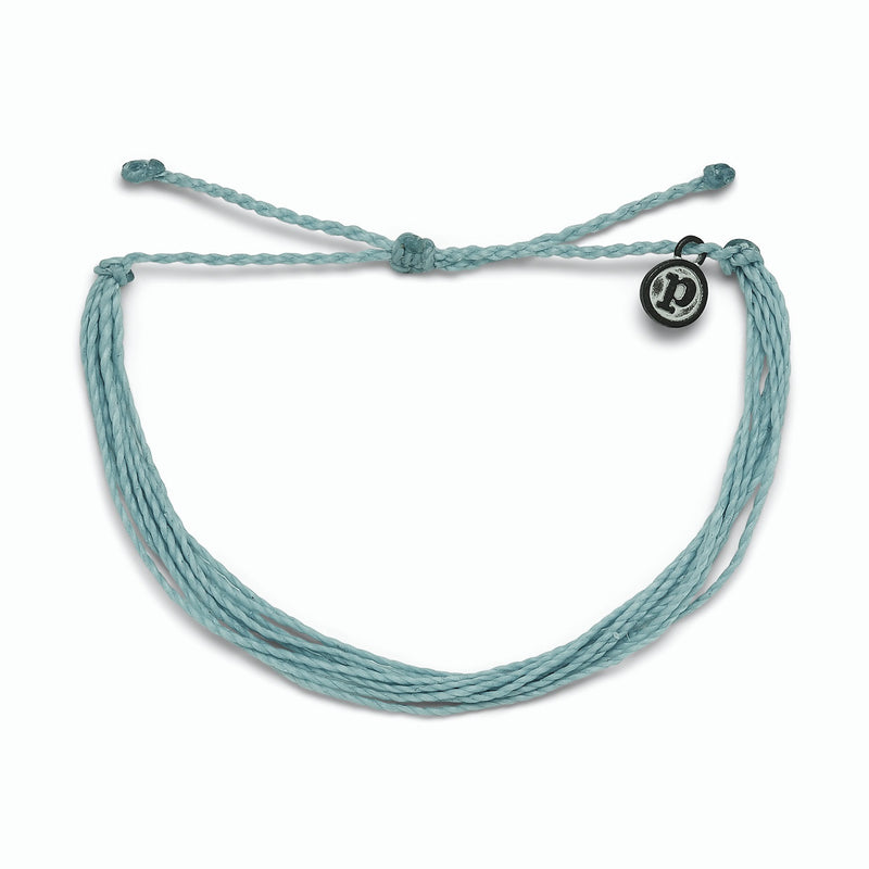 Pura Vida Solid Smoke Blue Original Bracelet Bella Lucca Boutique